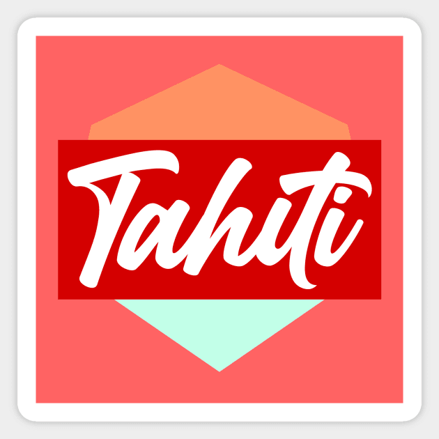 Tahiti Sticker by colorsplash